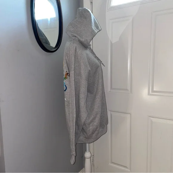 Walt Disney World Mickey Gray Zip Hoodie Sweatshirt - Picture 5 of 11